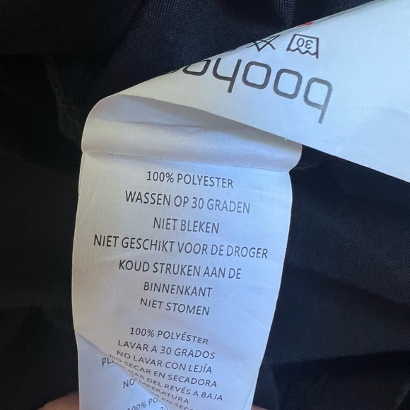 NWOT Boohoo Women’s Overall Style Black Skirt SZ 12 🖤 - Picture 10 of 10